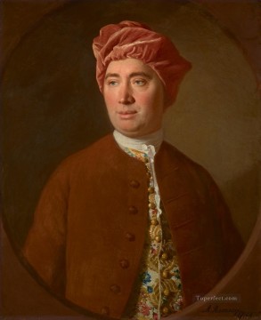 アラン・ラムゼイ Painting - デヴィッド・ヒュームの肖像 アラン・ラムゼイの肖像画 古典主義